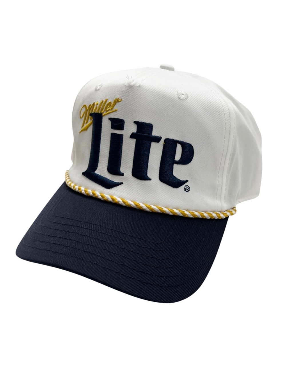 Miller Lite Hat Embroidered NWT